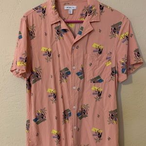 Men’s beach girl shirt